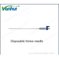Instrumentos quirúrgicos desechables Veress Needle